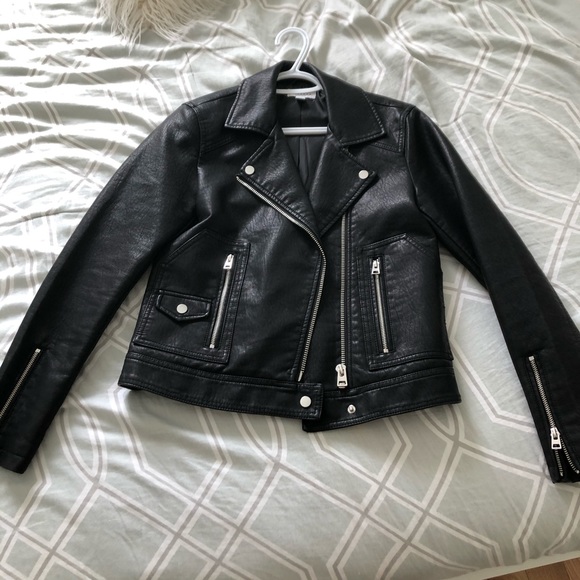 Topshop Jackets & Blazers - Leather Jacket from Topshop